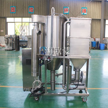 小型的壓力式噴霧干燥機(jī)設(shè)計(jì)緊湊，無(wú)需附屬設(shè)備